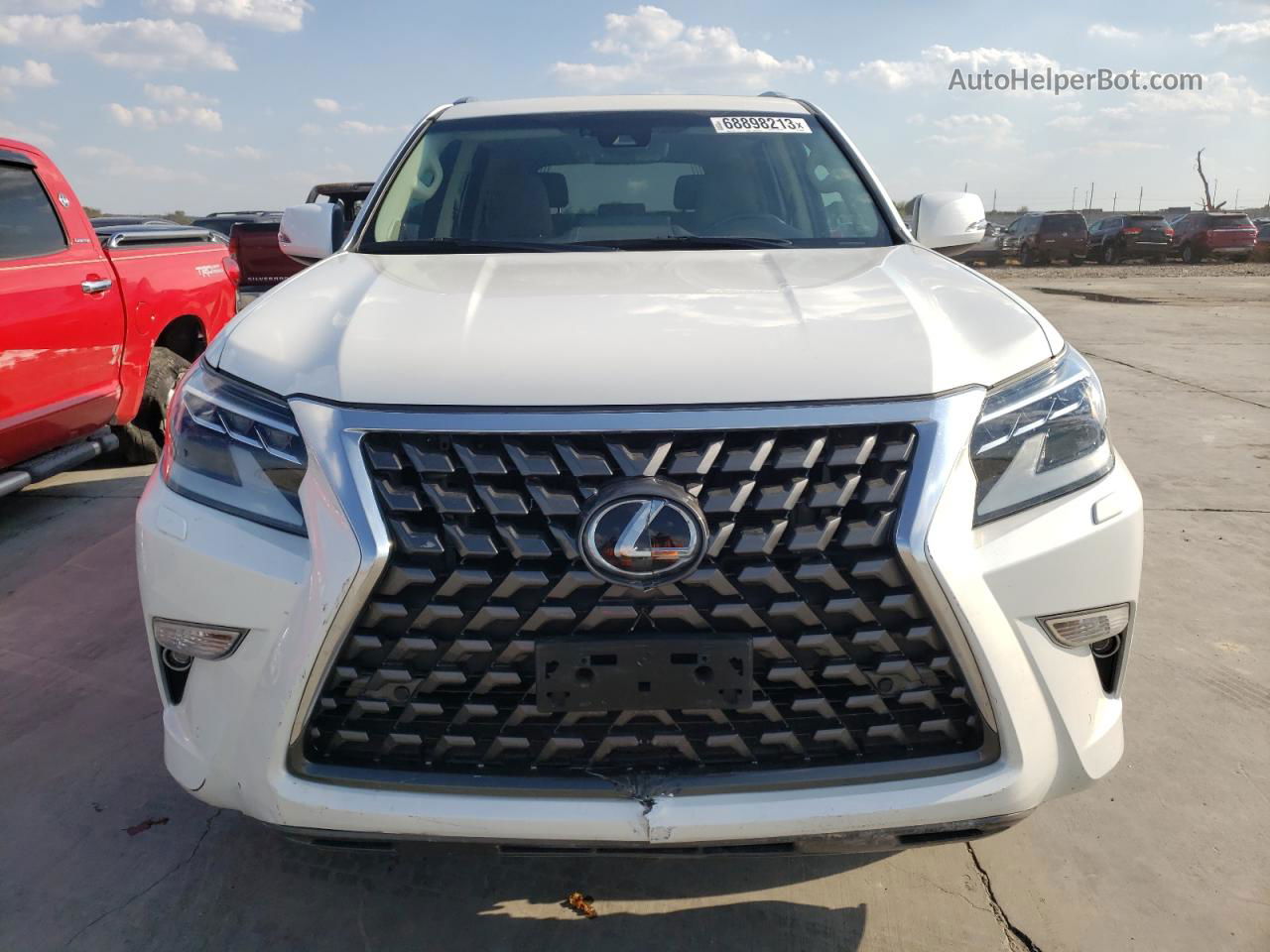 2022 Lexus Gx 460 White vin: JTJAM7BX2N5314560