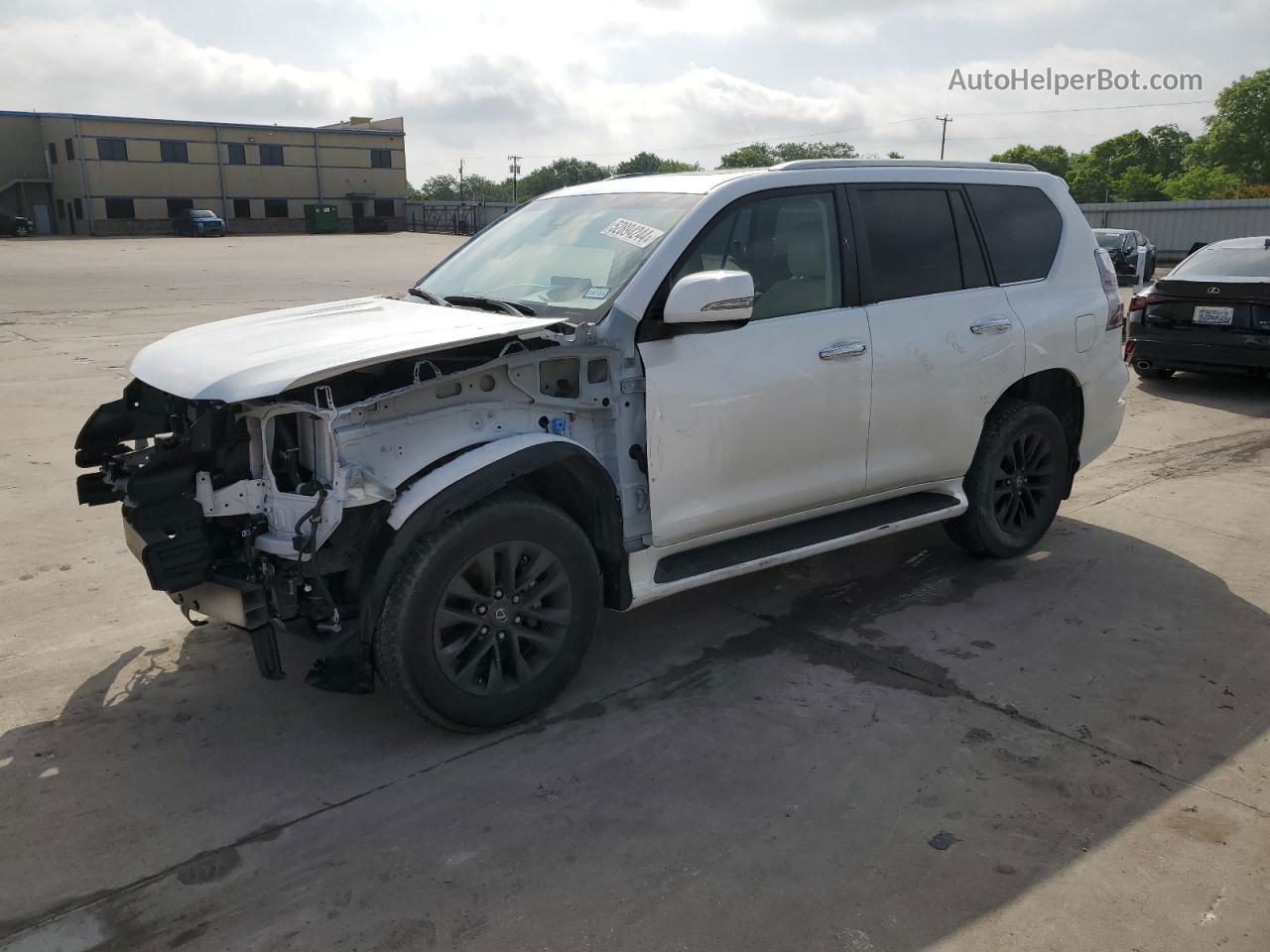 2022 Lexus Gx 460 White vin: JTJAM7BX3N5305477