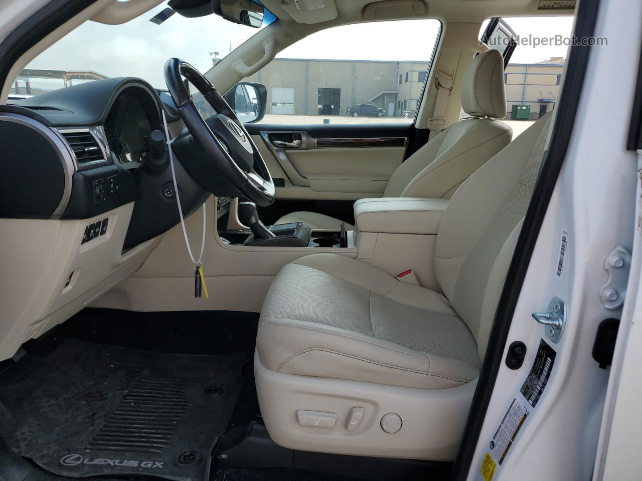 2022 Lexus Gx 460 White vin: JTJAM7BX3N5305477