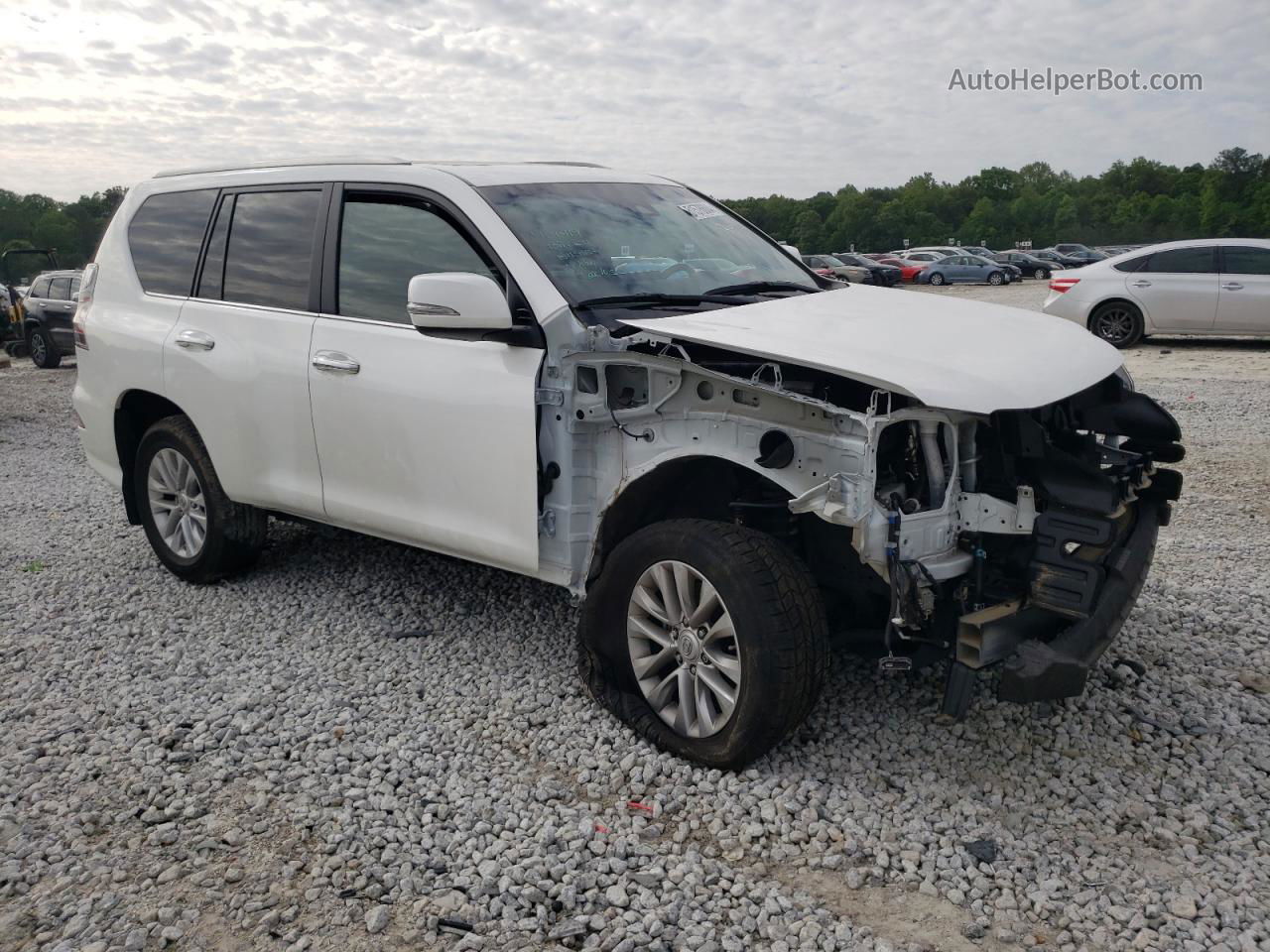 2022 Lexus Gx 460 White vin: JTJAM7BX3N5306788