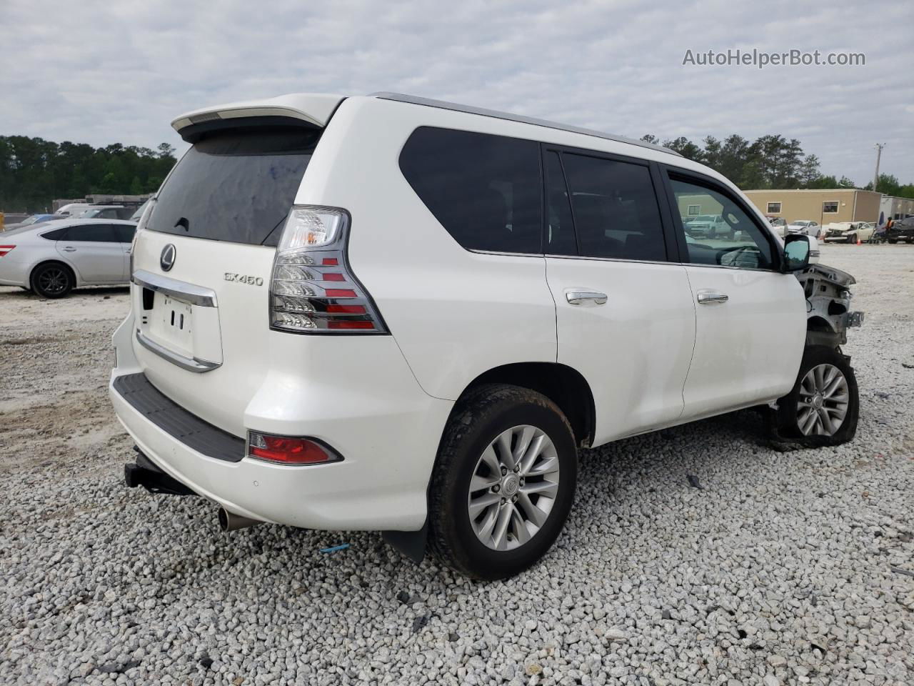 2022 Lexus Gx 460 White vin: JTJAM7BX3N5306788