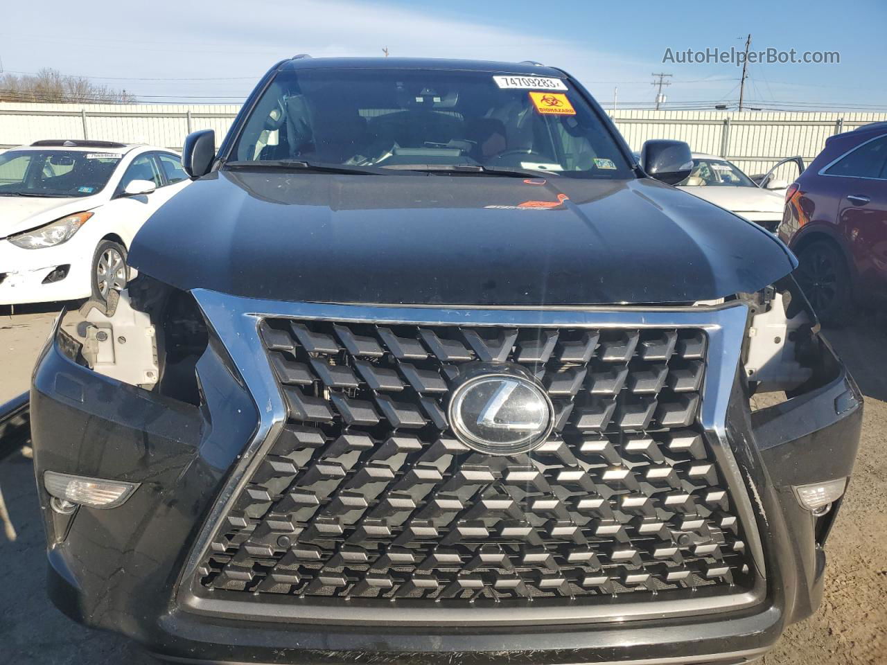 2022 Lexus Gx 460 Black vin: JTJAM7BX4N5312809