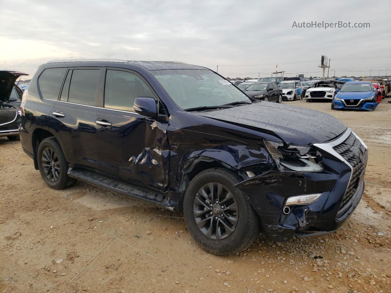 2022 Lexus Gx 460 Blue vin: JTJAM7BX4N5313877