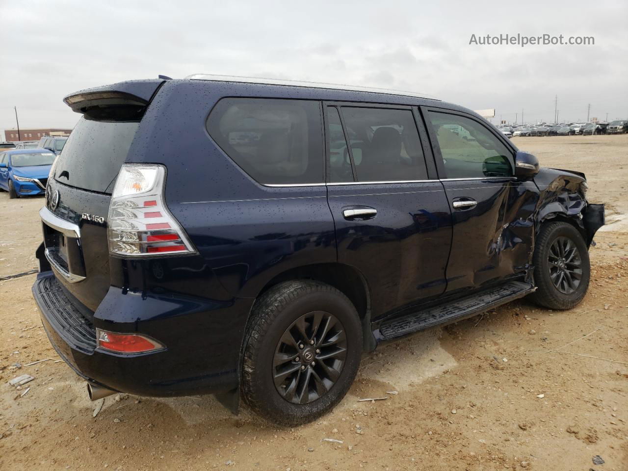 2022 Lexus Gx 460 Blue vin: JTJAM7BX4N5313877