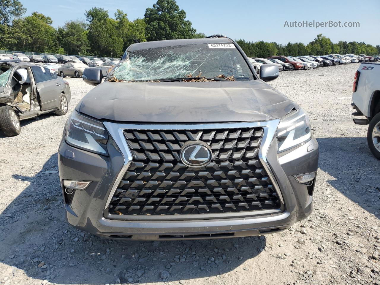 2022 Lexus Gx 460 Silver vin: JTJAM7BX4N5314169