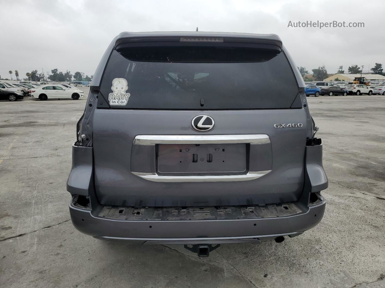 2022 Lexus Gx 460 Gray vin: JTJAM7BX4N5314415