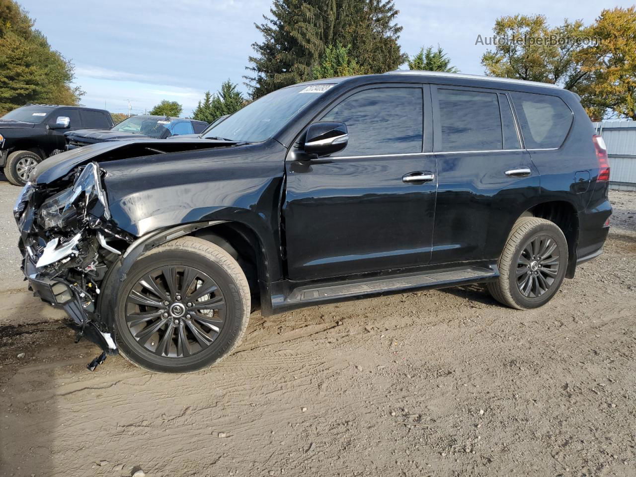 2022 Lexus Gx 460 Black vin: JTJAM7BX4N5331926