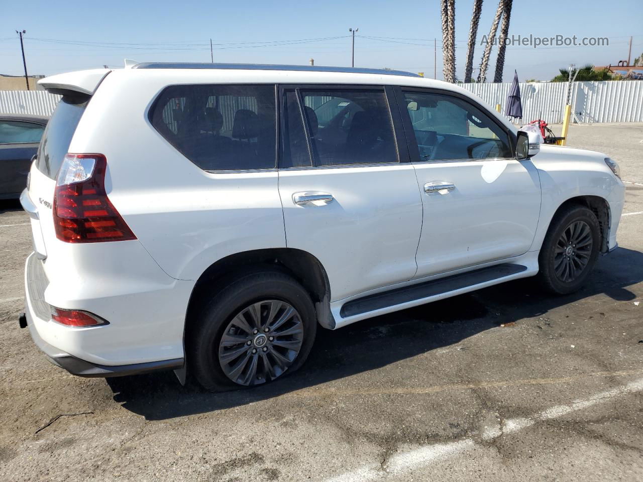 2022 Lexus Gx 460 White vin: JTJAM7BX5N5306582