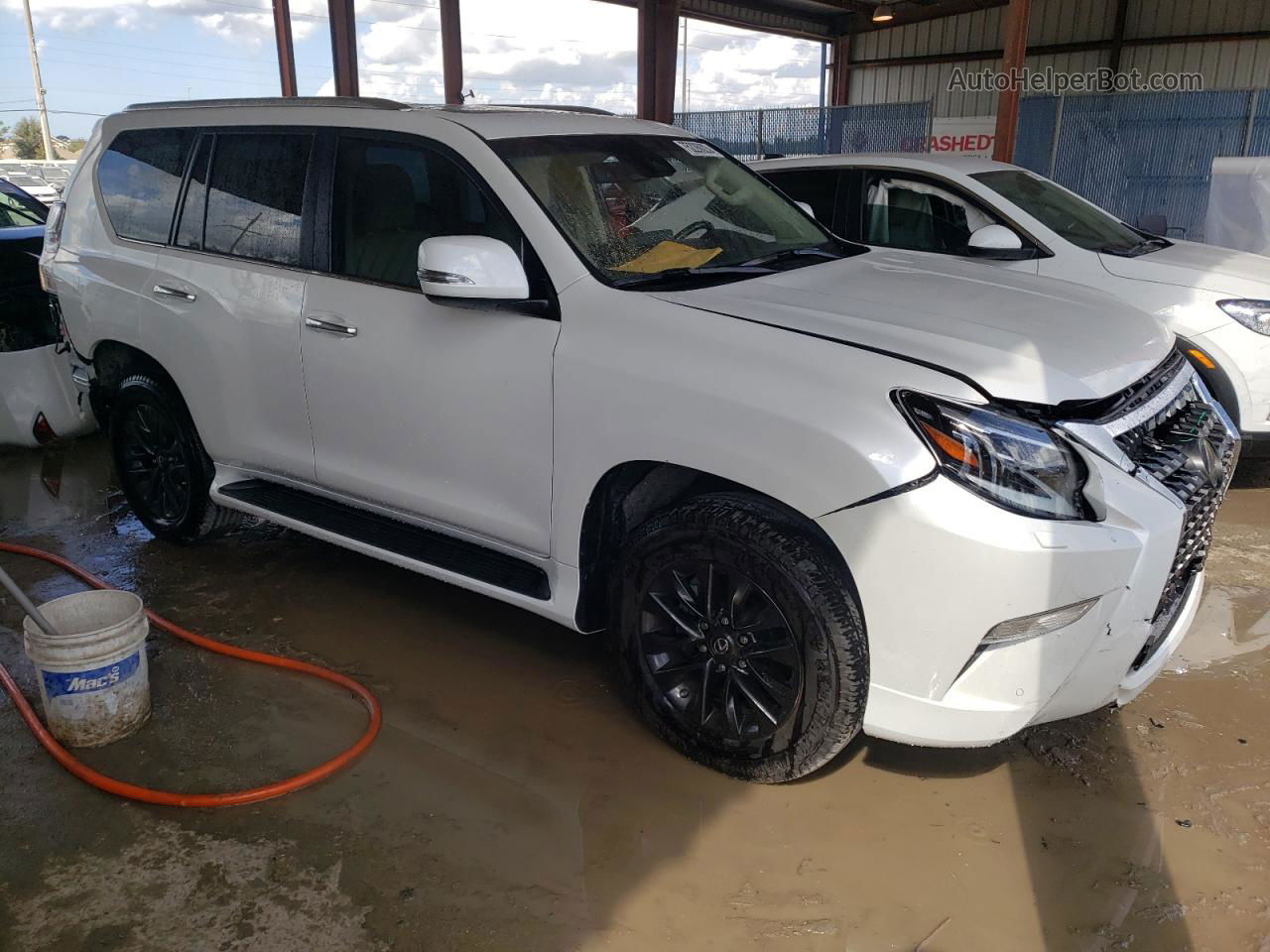 2022 Lexus Gx 460 White vin: JTJAM7BX5N5317629