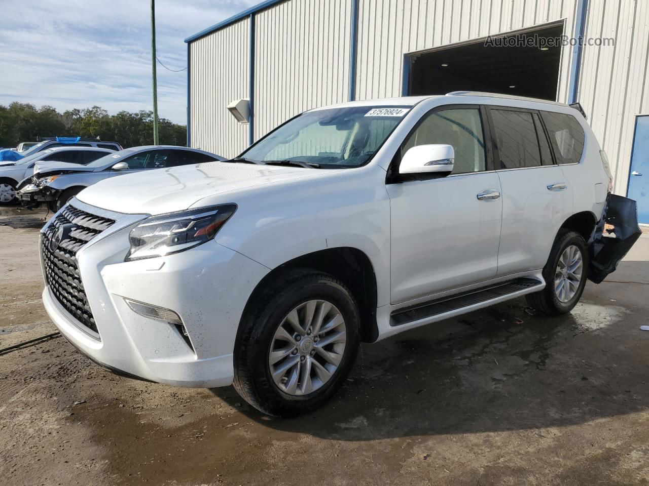 2022 Lexus Gx 460 White vin: JTJAM7BX5N5318294