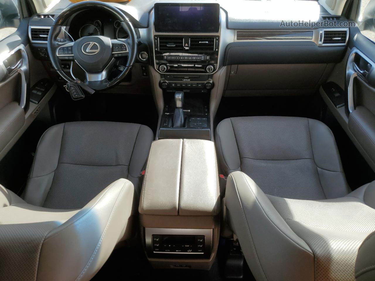 2022 Lexus Gx 460 Белый vin: JTJAM7BX5N5318294