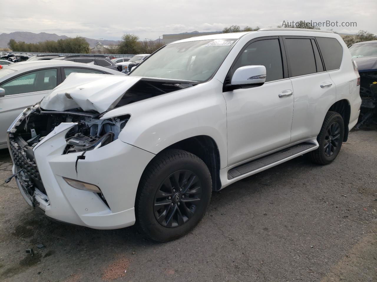 2022 Lexus Gx 460 White vin: JTJAM7BX5N5337153