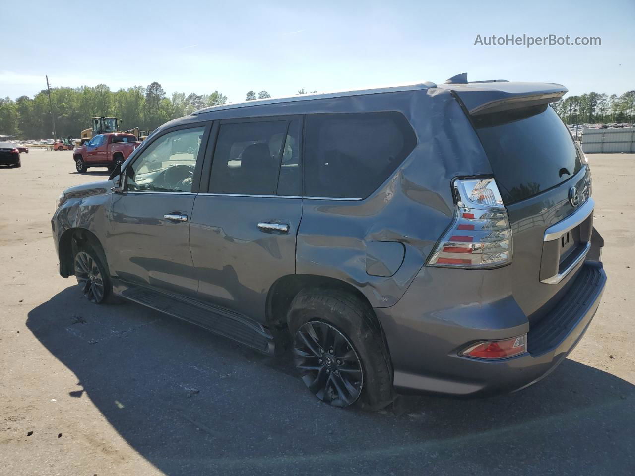 2022 Lexus Gx 460 Charcoal vin: JTJAM7BX6N5311046