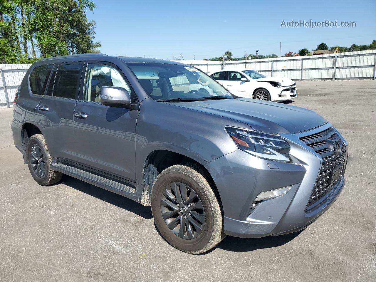 2022 Lexus Gx 460 Charcoal vin: JTJAM7BX6N5311046