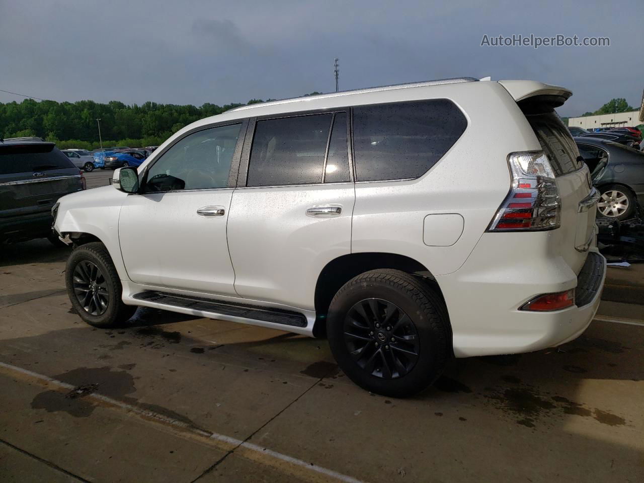 2022 Lexus Gx 460 White vin: JTJAM7BX6N5312665