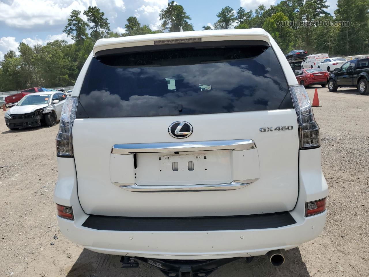 2022 Lexus Gx 460 White vin: JTJAM7BX7N5306714