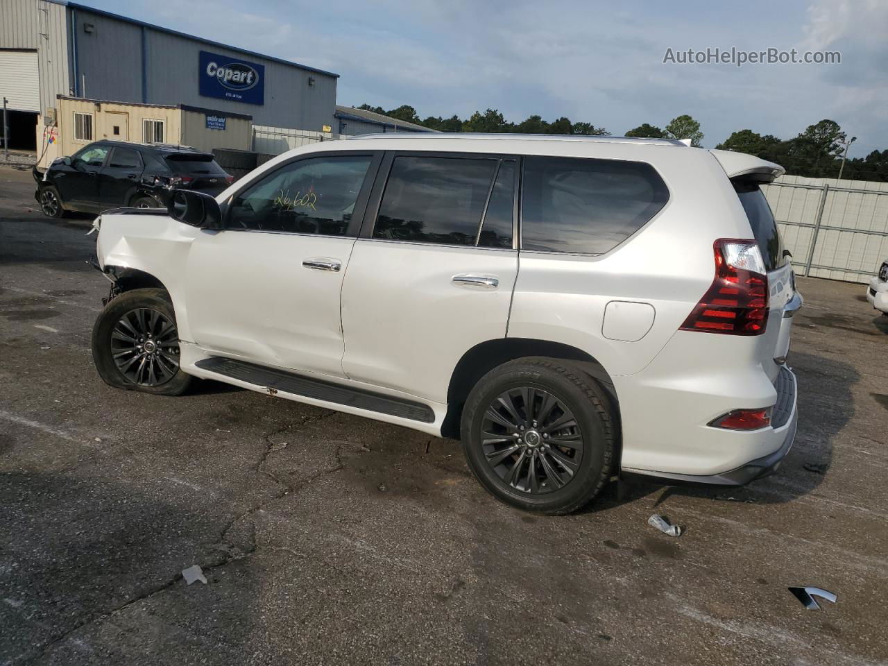 2022 Lexus Gx 460 White vin: JTJAM7BX7N5309001