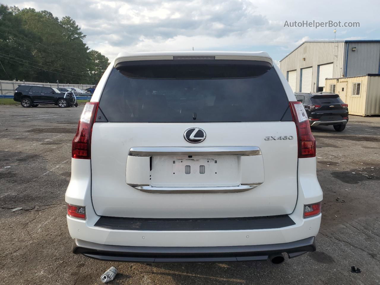 2022 Lexus Gx 460 White vin: JTJAM7BX7N5309001