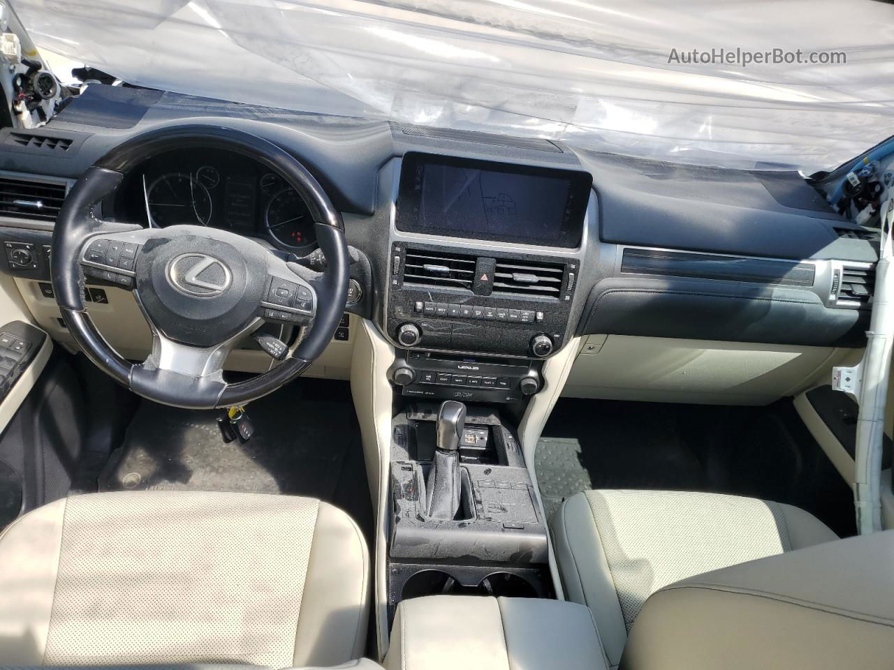 2022 Lexus Gx 460 Белый vin: JTJAM7BX7N5313260