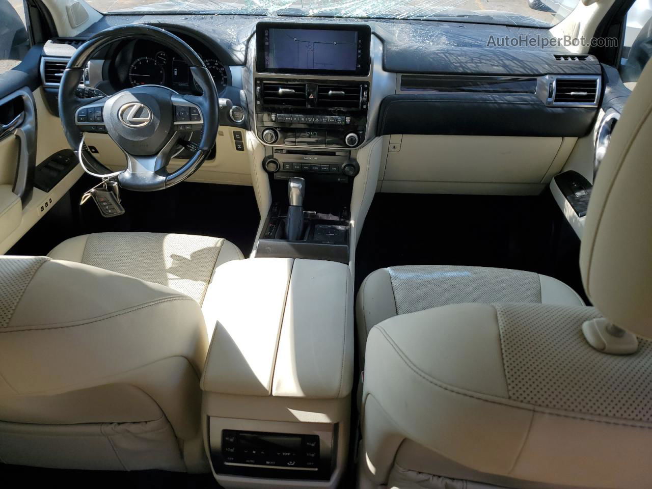 2022 Lexus Gx 460 Серый vin: JTJAM7BX8N5309864