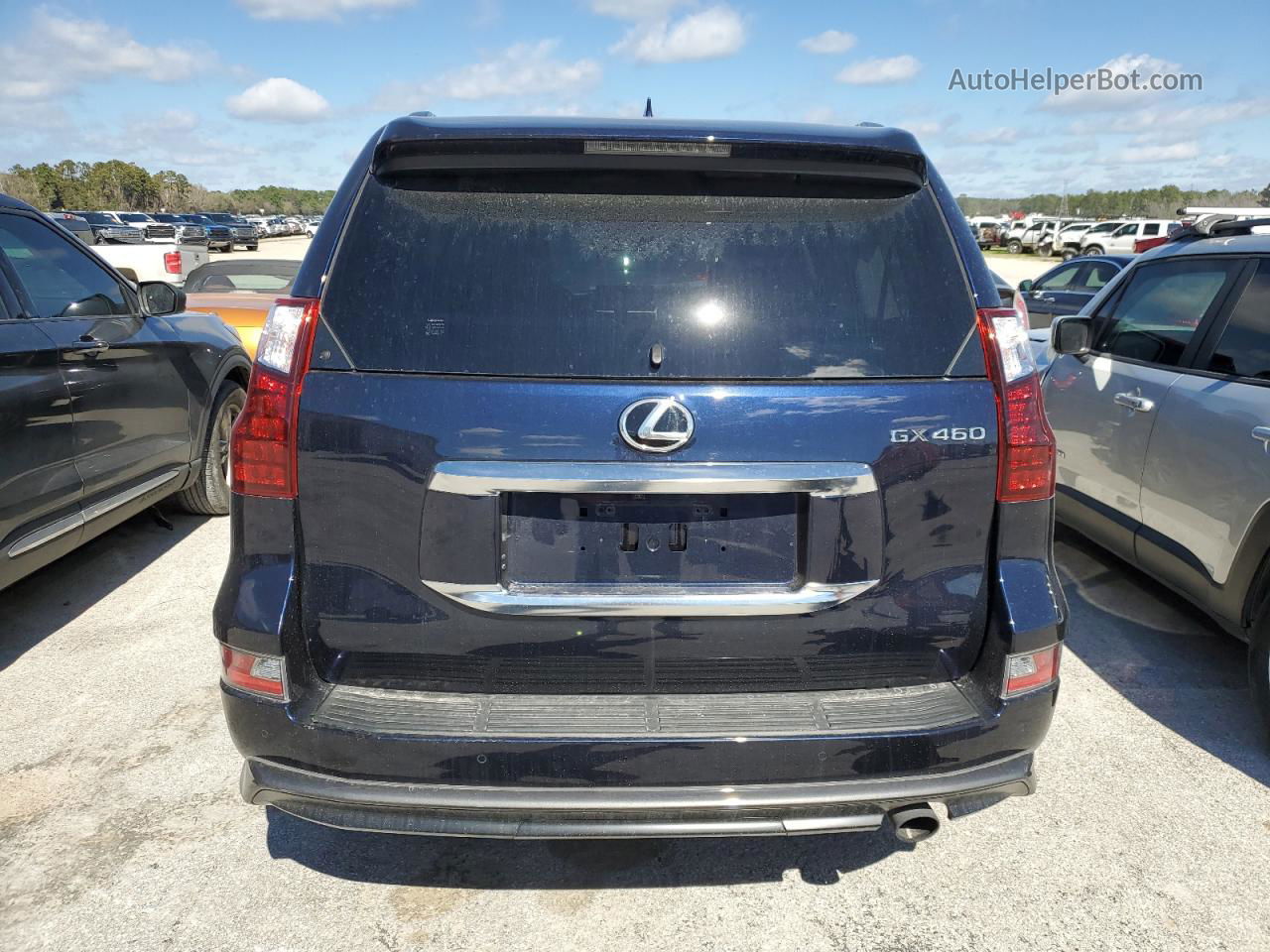 2022 Lexus Gx 460 Синий vin: JTJAM7BX8N5313218