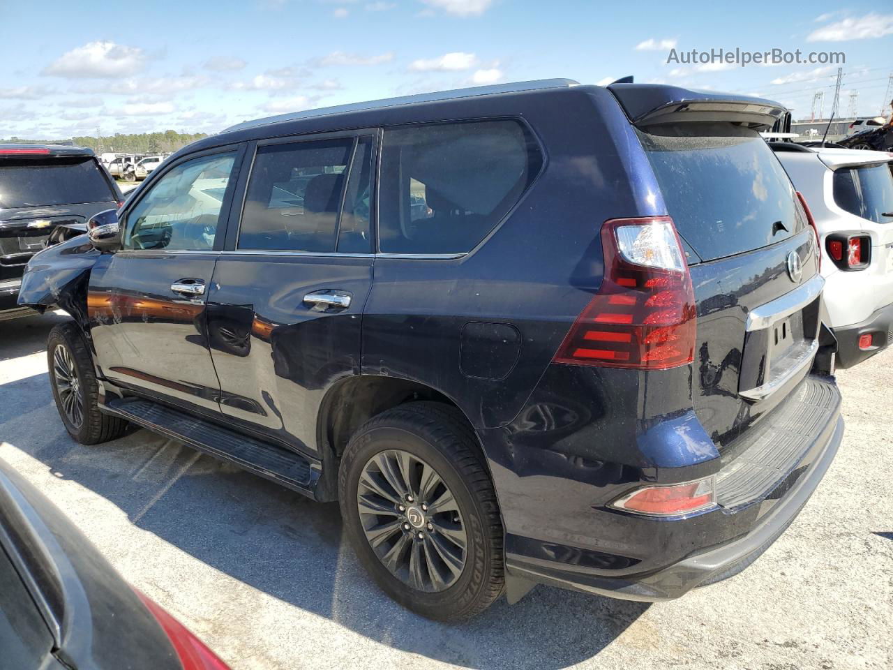 2022 Lexus Gx 460 Синий vin: JTJAM7BX8N5313218