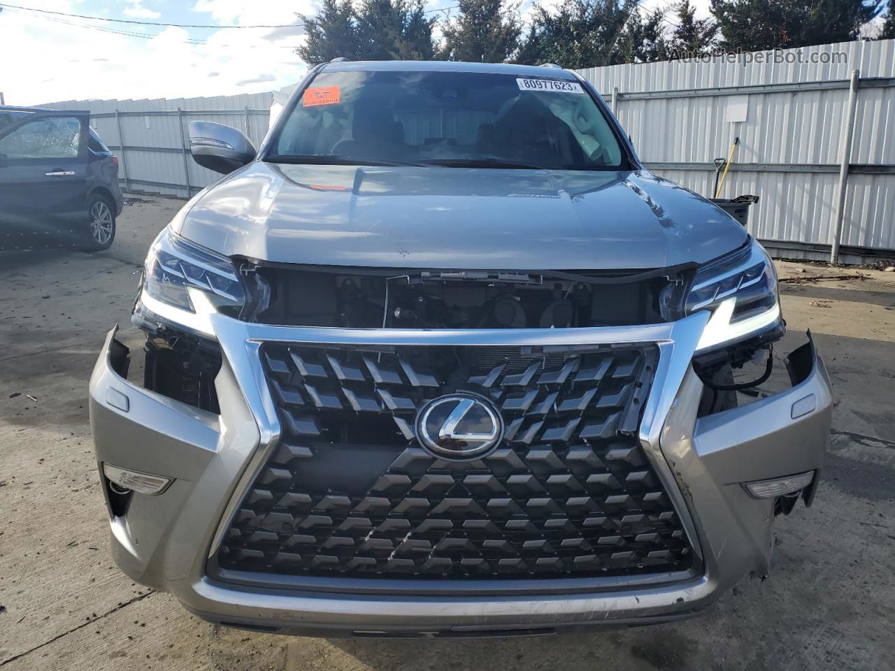 2022 Lexus Gx 460 Silver vin: JTJAM7BX8N5316006