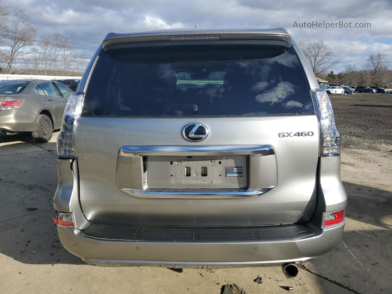 2022 Lexus Gx 460 Silver vin: JTJAM7BX8N5316006