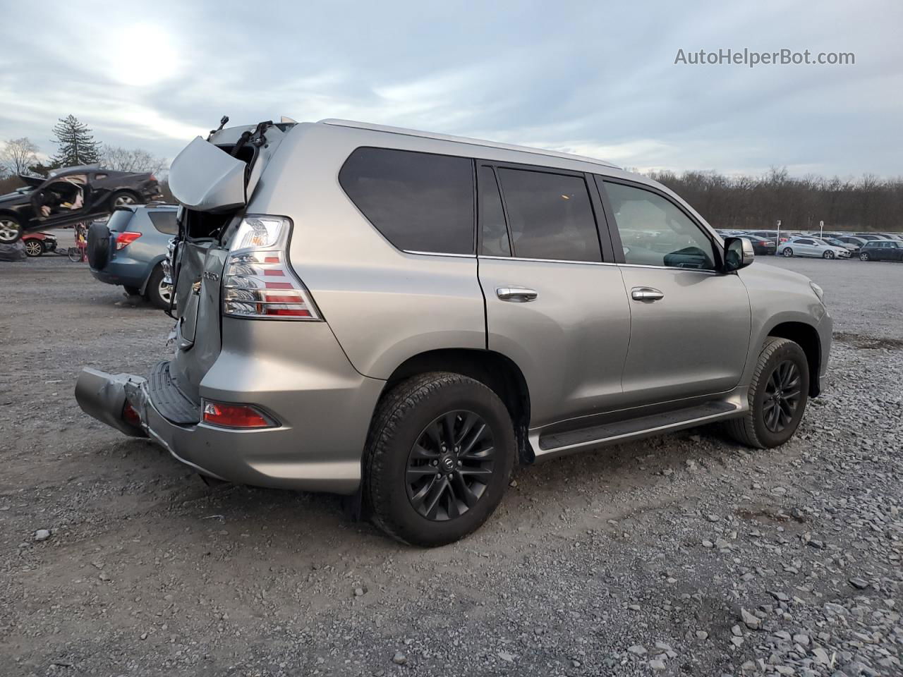 2022 Lexus Gx 460 Gray vin: JTJAM7BX8N5318712