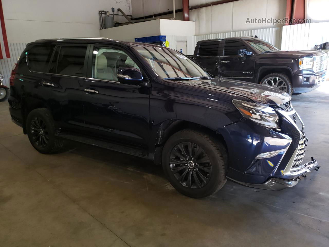 2022 Lexus Gx 460 Blue vin: JTJAM7BX8N5325708