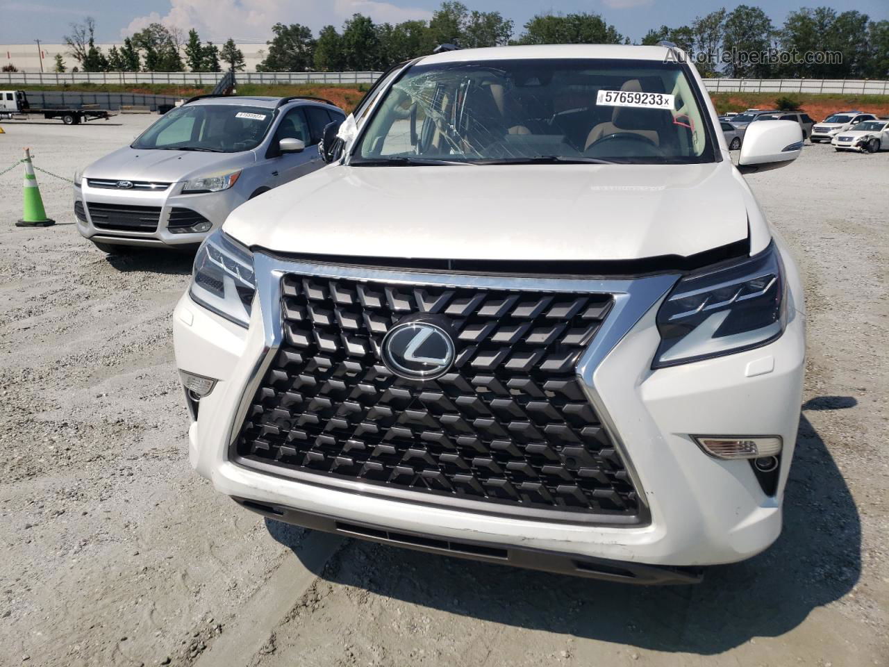 2022 Lexus Gx 460 Белый vin: JTJAM7BX8N5337955