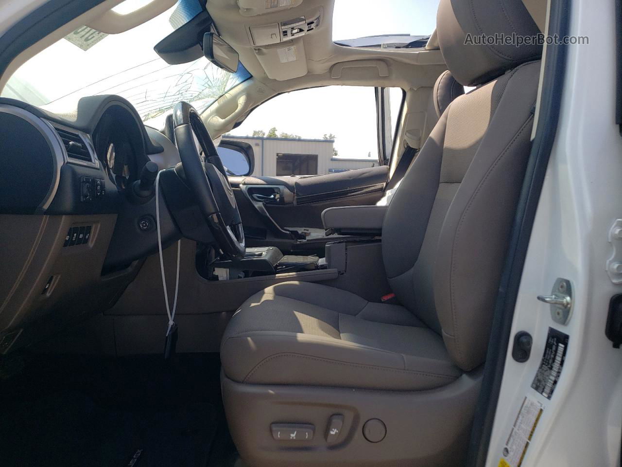 2022 Lexus Gx 460 Белый vin: JTJAM7BX8N5337955