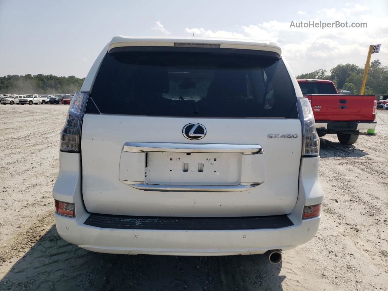 2022 Lexus Gx 460 Белый vin: JTJAM7BX8N5337955