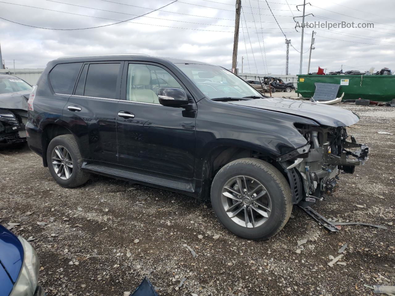 2022 Lexus Gx 460 Черный vin: JTJAM7BX9N5304771