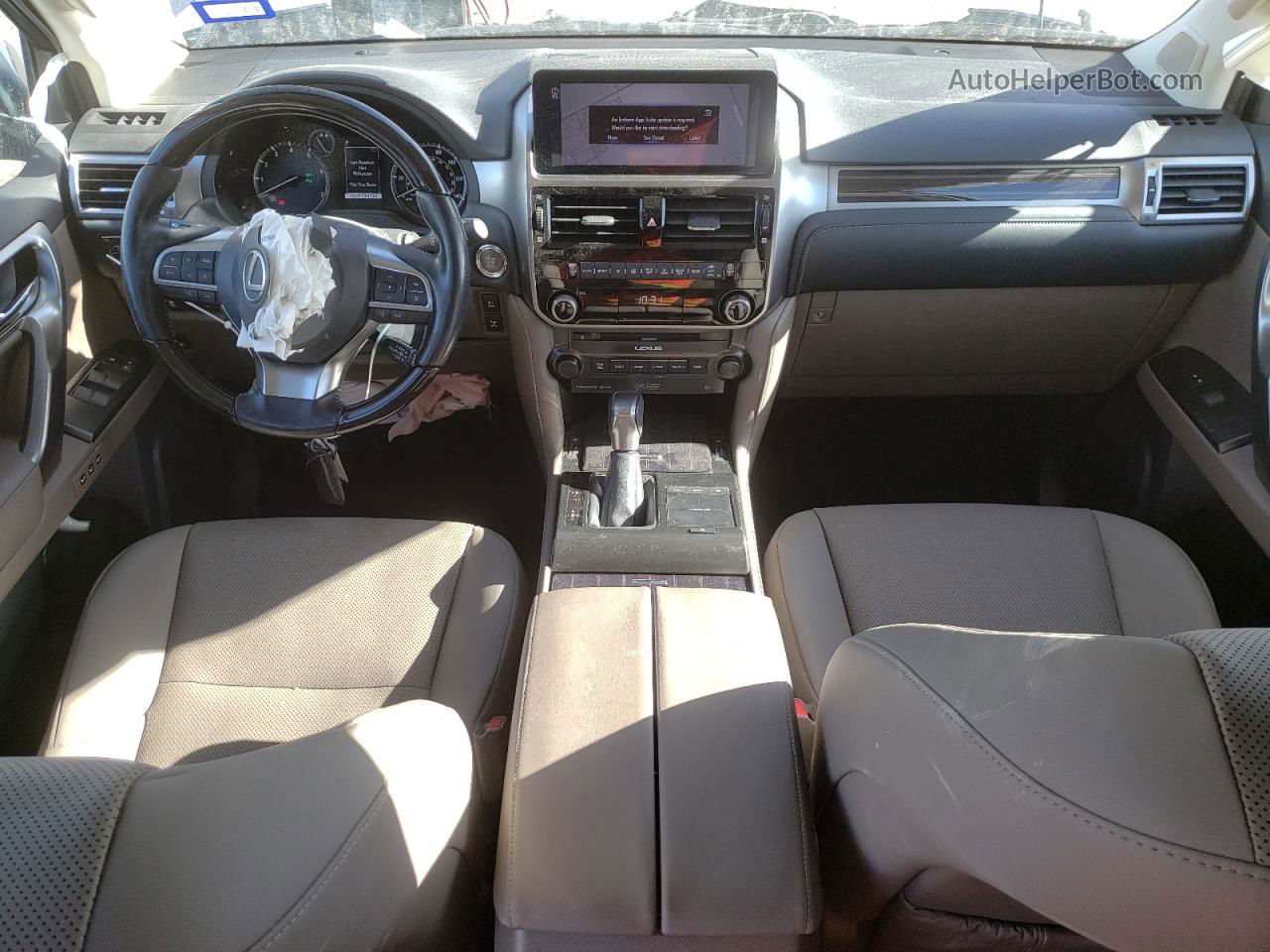 2022 Lexus Gx 460 Beige vin: JTJAM7BX9N5306374