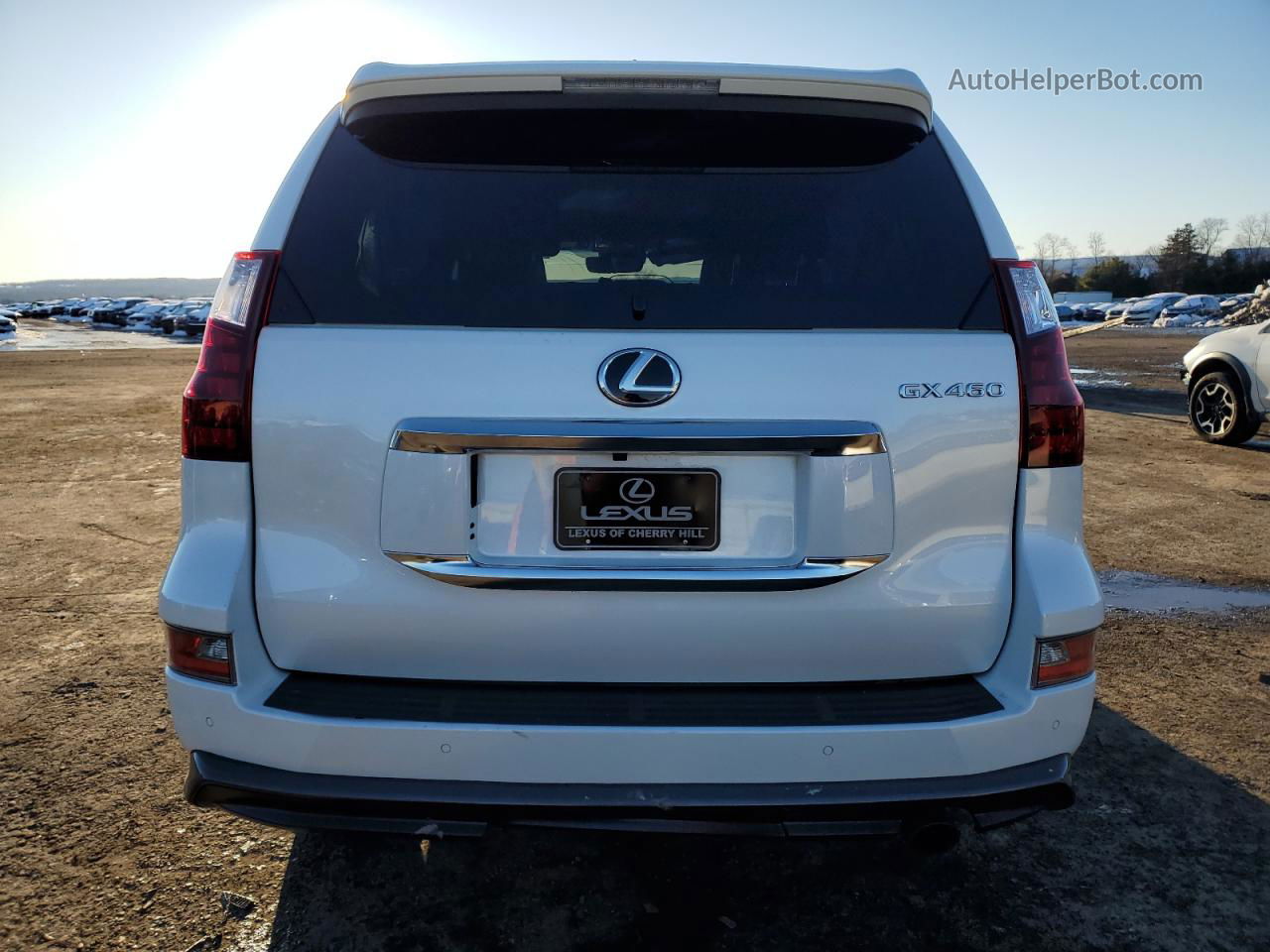 2022 Lexus Gx 460 White vin: JTJAM7BX9N5308495