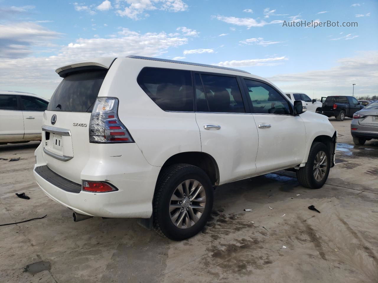 2022 Lexus Gx 460 White vin: JTJAM7BX9N5325295