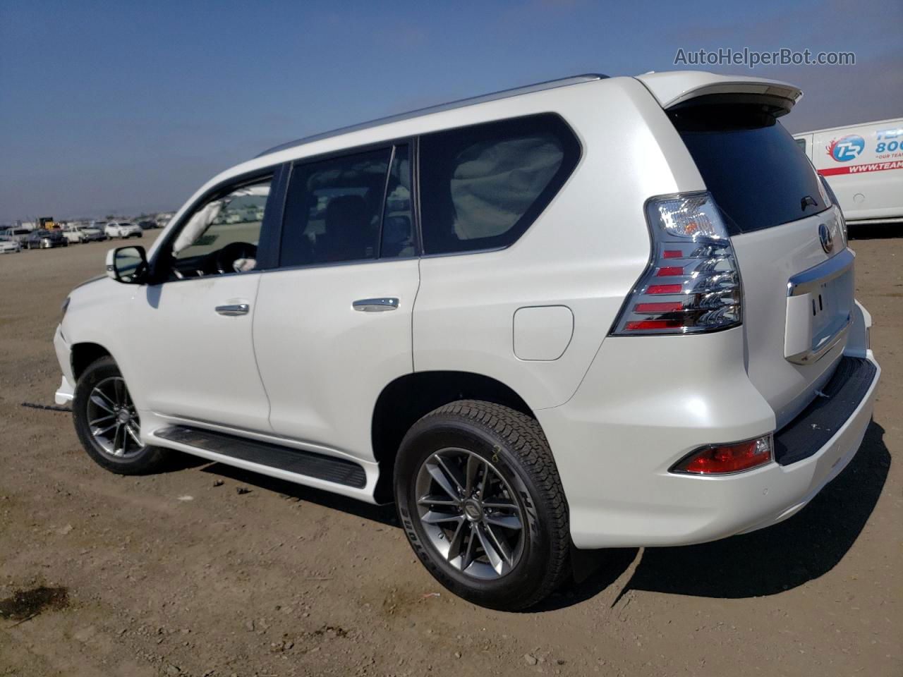 2022 Lexus Gx 460 Белый vin: JTJAM7BX9N5329220