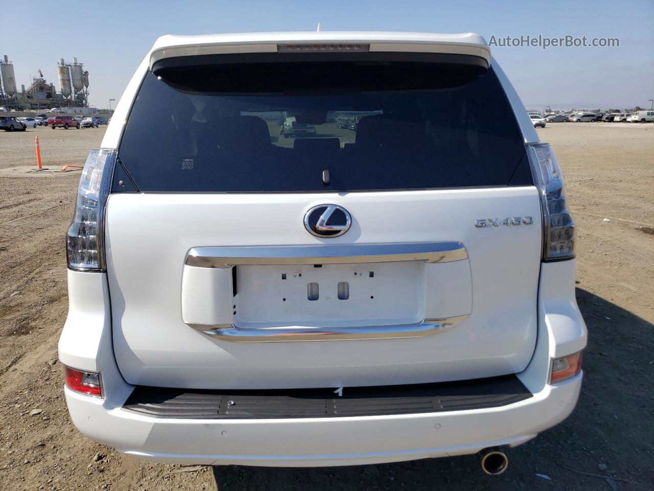 2022 Lexus Gx 460 Белый vin: JTJAM7BX9N5329220