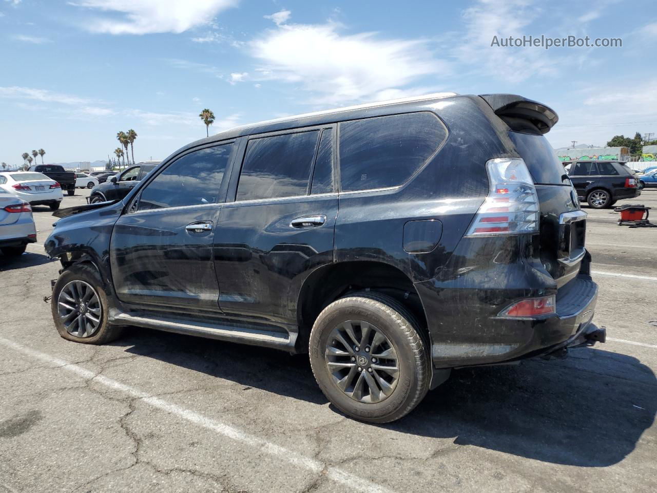 2022 Lexus Gx 460 Black vin: JTJAM7BXXN5308215