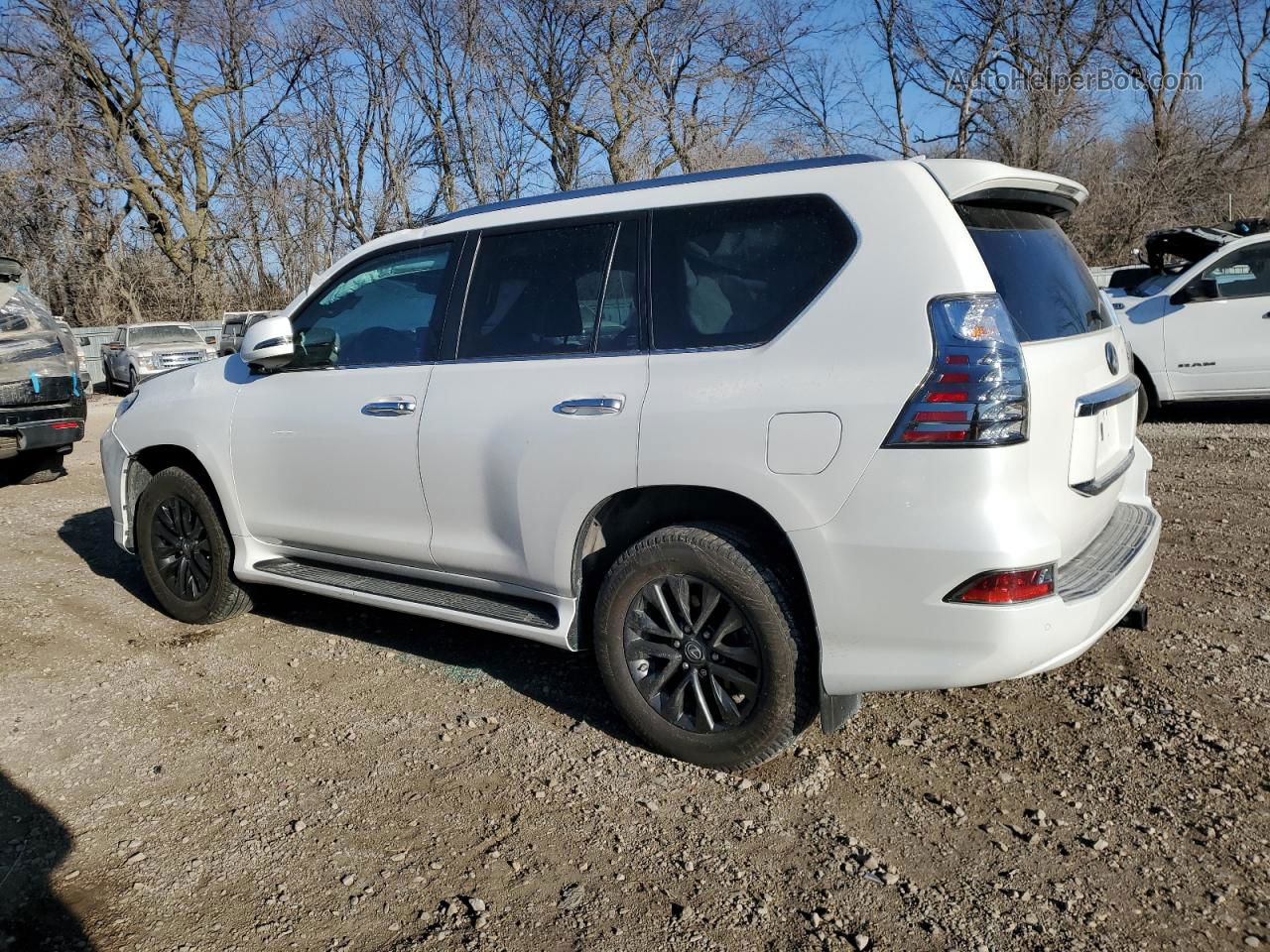 2022 Lexus Gx 460 White vin: JTJAM7BXXN5312734