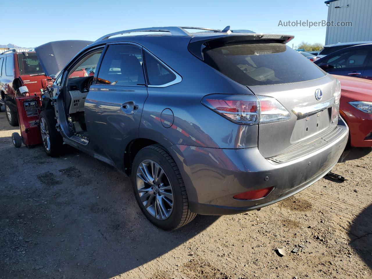 2013 Lexus Rx 450 Charcoal vin: JTJBC1BA0D2065112