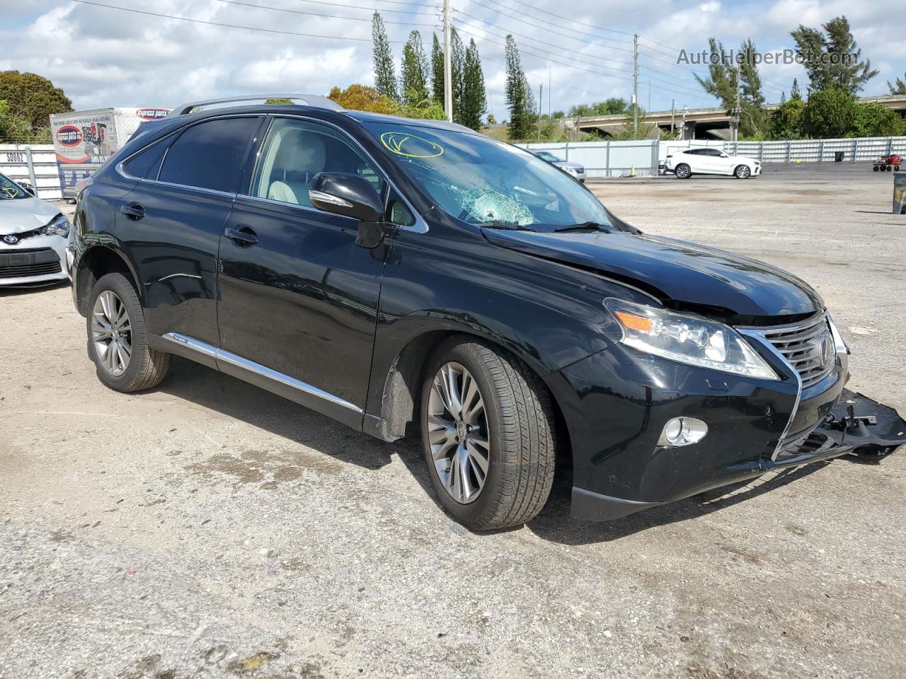 2013 Lexus Rx 450 Black vin: JTJBC1BA0D2443588