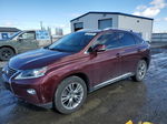 2013 Lexus Rx 450 Burgundy vin: JTJBC1BA1D2053552