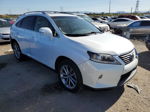 2013 Lexus Rx 450 White vin: JTJBC1BA1D2059786