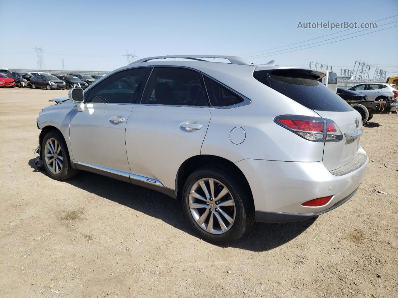 2013 Lexus Rx 450 Серебряный vin: JTJBC1BA1D2060064