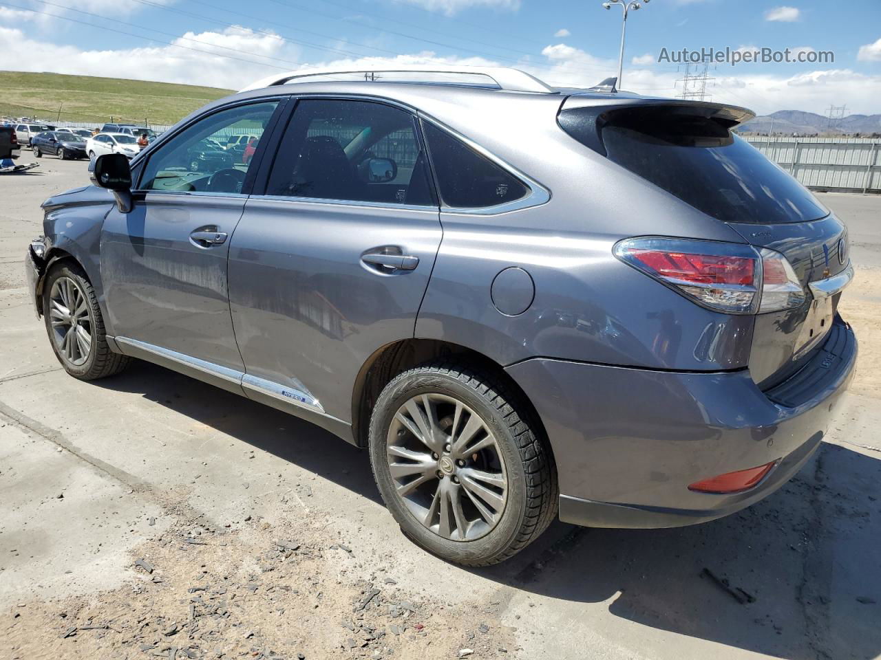 2013 Lexus Rx 450 Серый vin: JTJBC1BA1D2447939