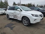 2013 Lexus Rx 450 White vin: JTJBC1BA2D2445441