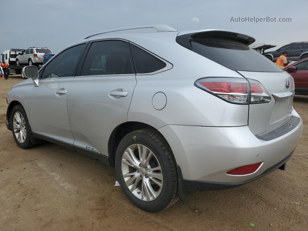 2013 Lexus Rx 450 Silver vin: JTJBC1BA3D2061930