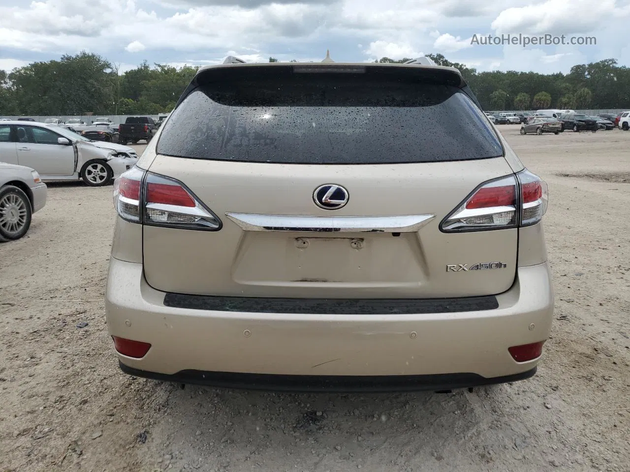 2013 Lexus Rx 450 Золотой vin: JTJBC1BA3D2062852